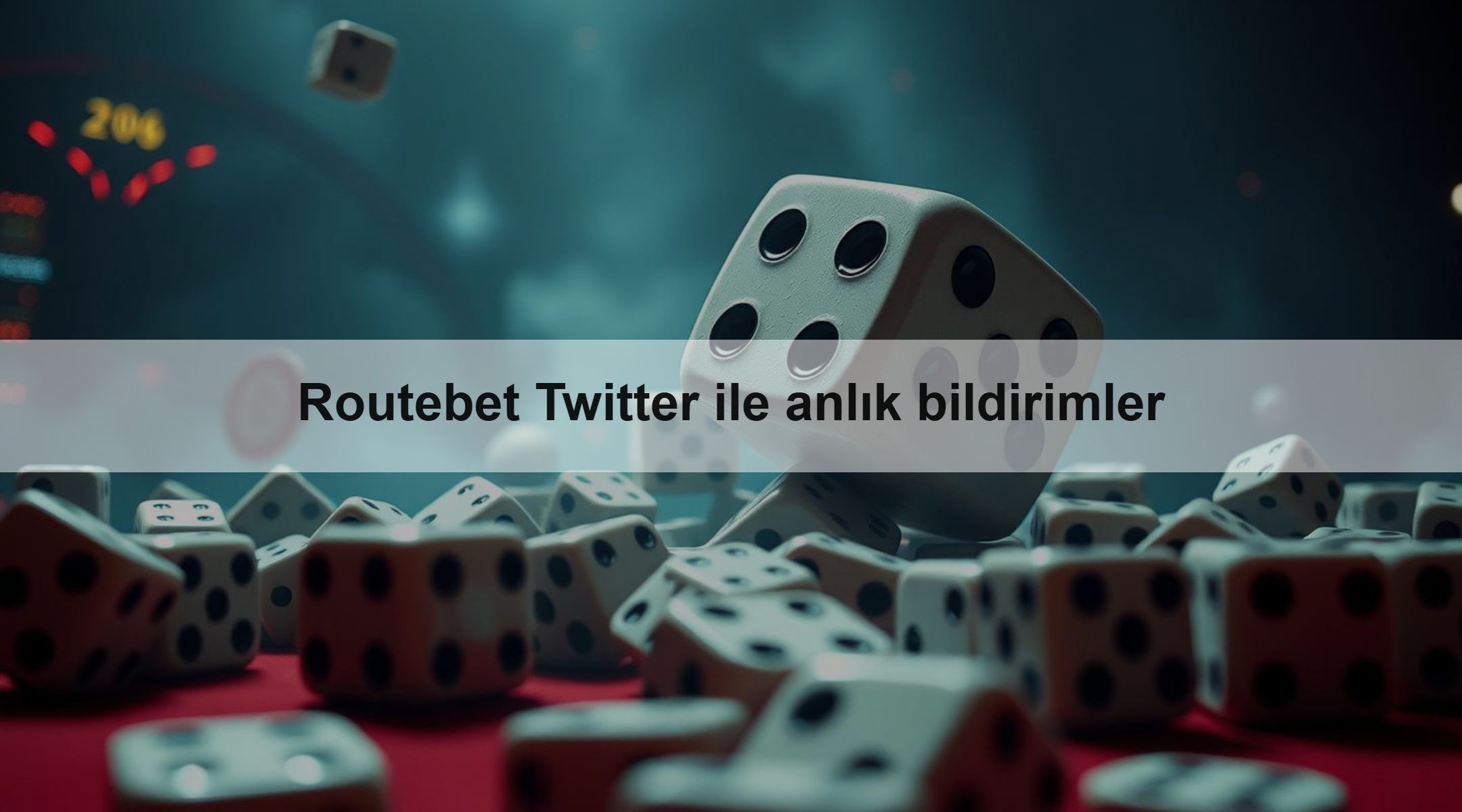 Routebet Twitter ile anlık bildirimler